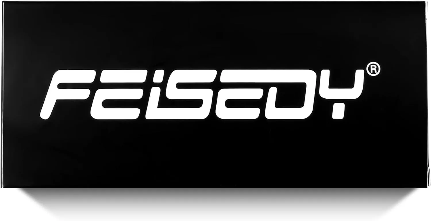 FEISEDY Men Sunglasses Polarized Oversized Square Flat Top Cycling Running Fishing Golf Hiking Sports B2990