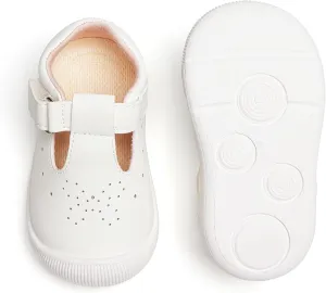 Felix & Flora Soft Sole Baby Dress Shoes - Infant Baby Walking Shoes Moccasinss Rubber Sole Crib Shoes