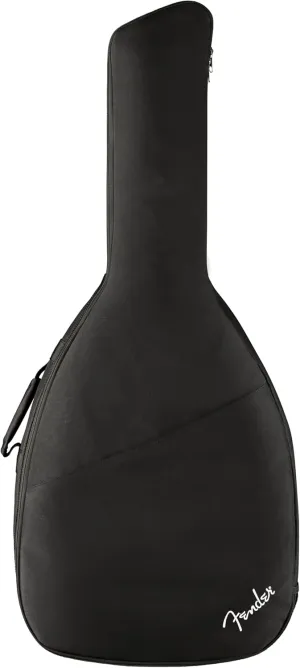 Fender Acoustic Guitar Gig Bag, Padded Guitar Case with a Comfortable Two-Piece Handle and Ergonomic Backpack Straps, Black