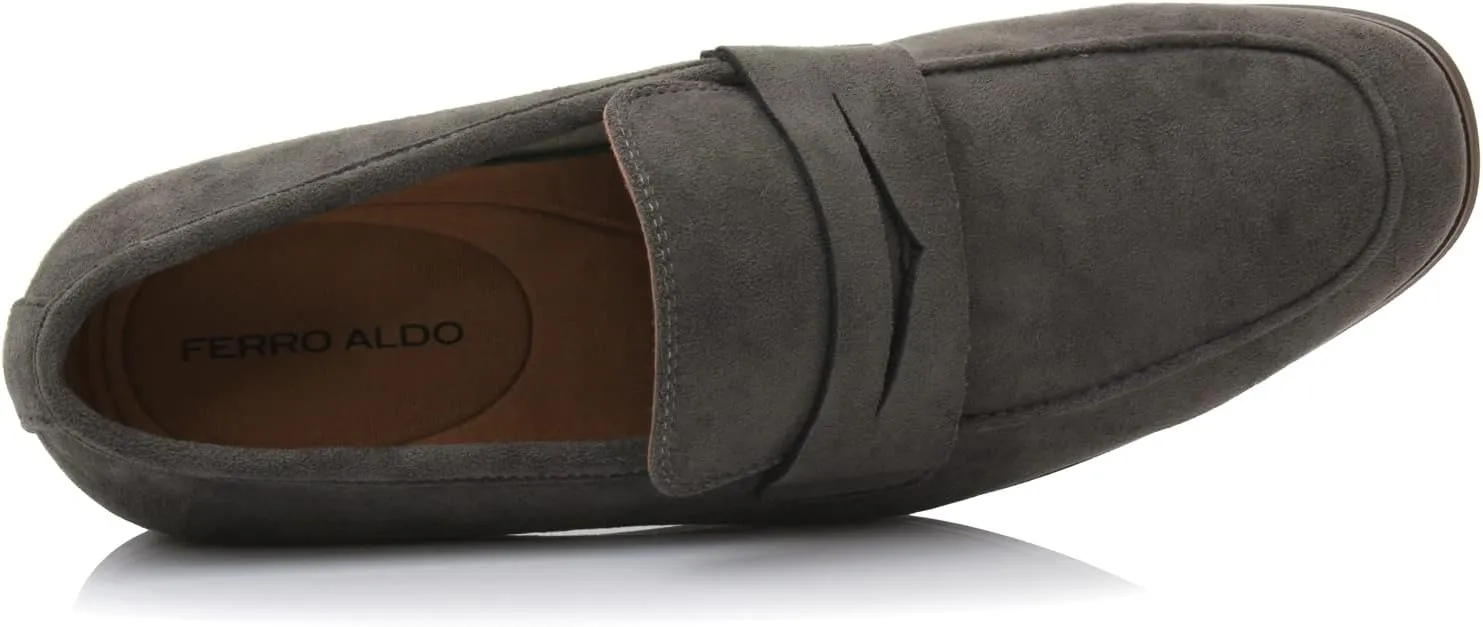 Ferro Aldo Dylan MFA19671 Classic Moc-Toe Penny Loafers for Men