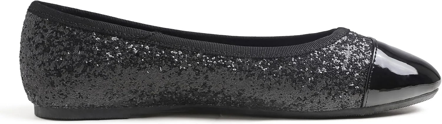 FEVERSOLE Women's Bow Tie Fashion Dress Slip On Shoes Round Toe Ballet Flat