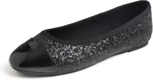 FEVERSOLE Women's Bow Tie Fashion Dress Slip On Shoes Round Toe Ballet Flat