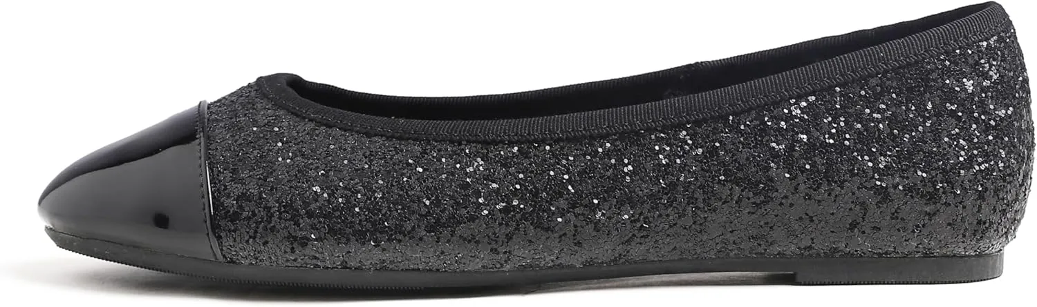 FEVERSOLE Women's Bow Tie Fashion Dress Slip On Shoes Round Toe Ballet Flat