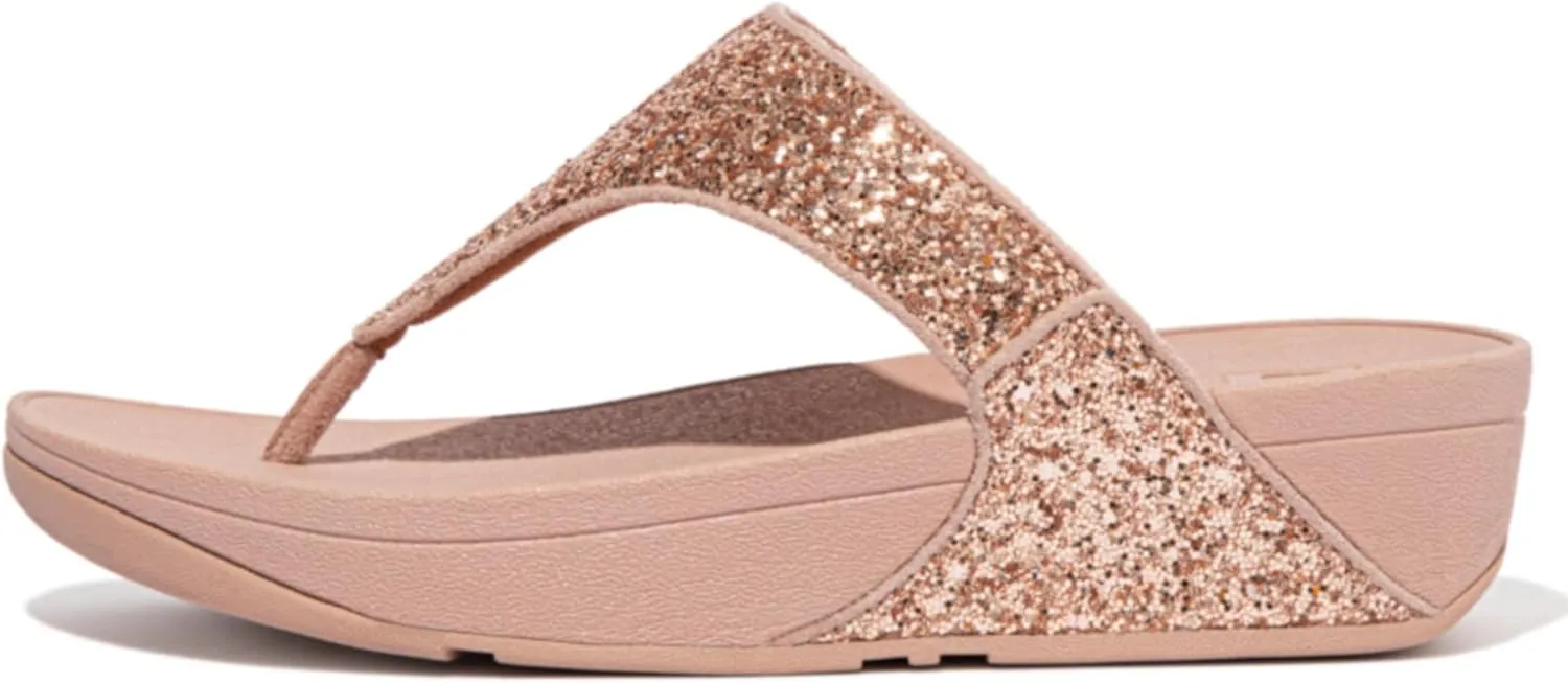 FitFlop Women's, Lulu Glitter Thong Sandal