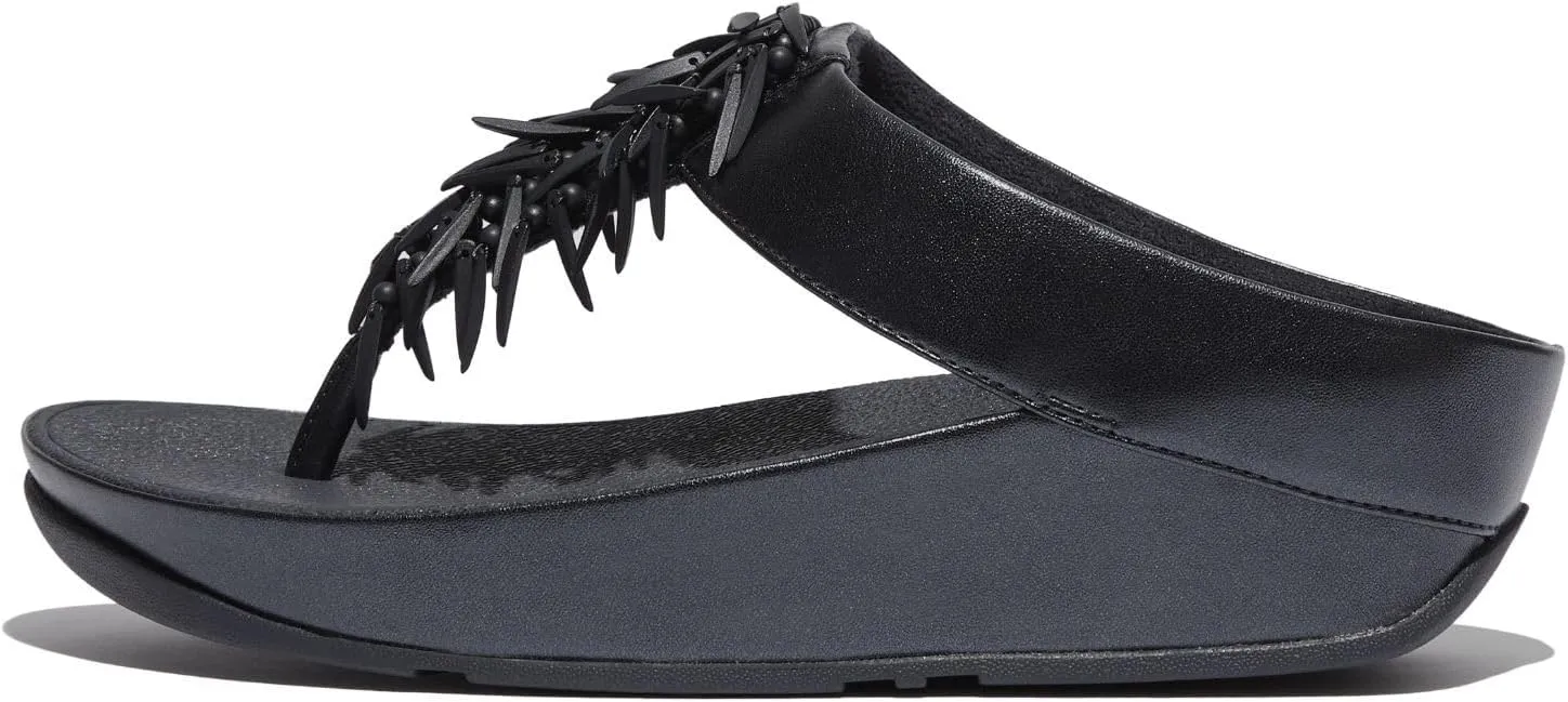 FitFlop Women's Rumba Beaded Toe-Post Sandals