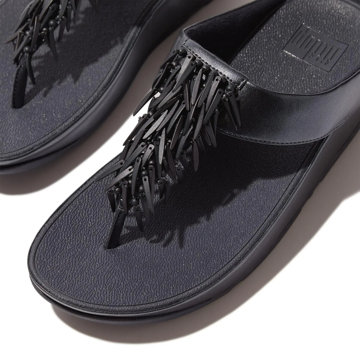 FitFlop Women's Rumba Beaded Toe-Post Sandals