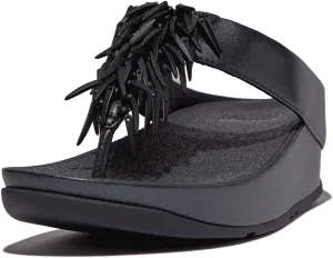 FitFlop Women's Rumba Beaded Toe-Post Sandals