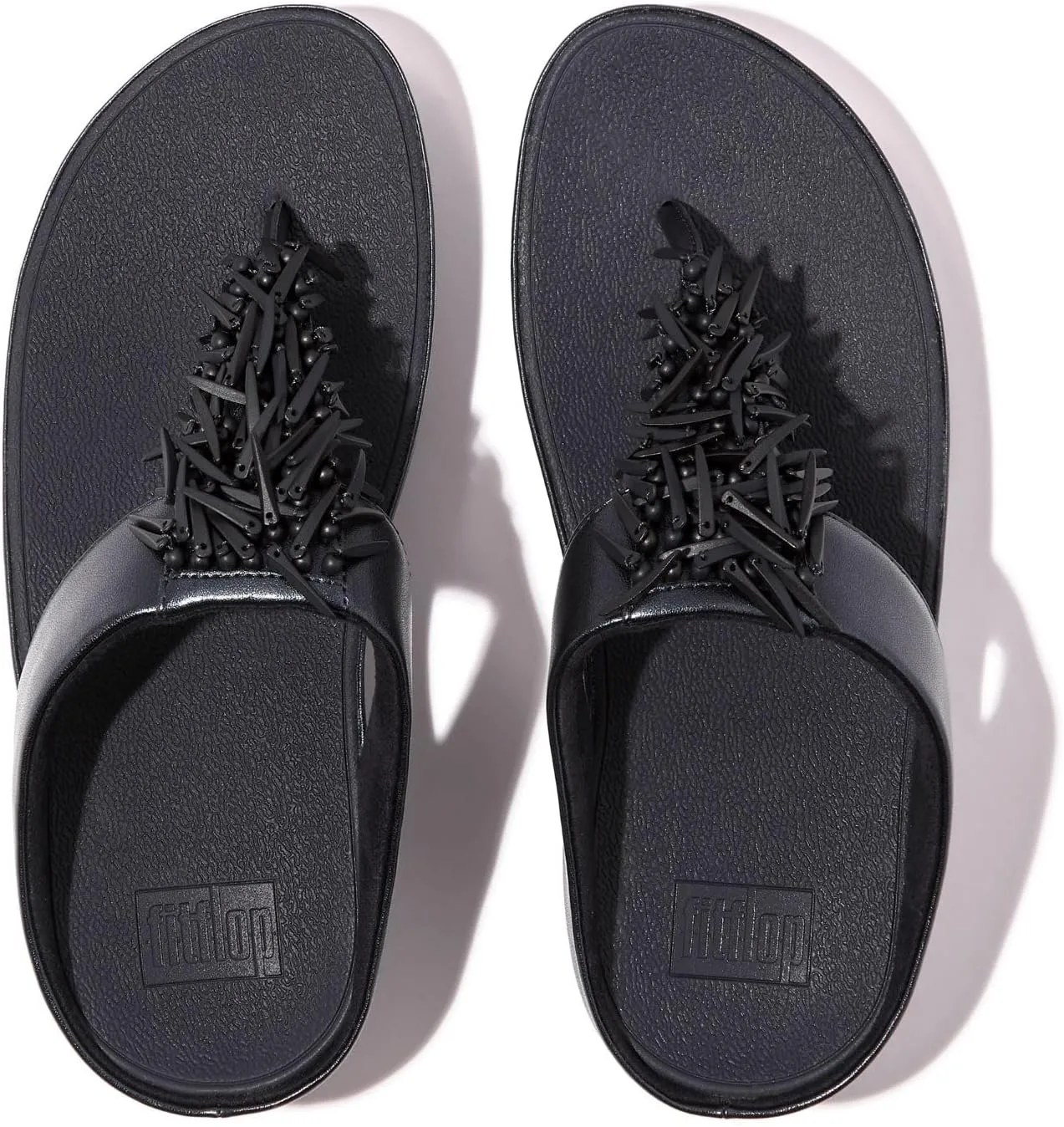 FitFlop Women's Rumba Beaded Toe-Post Sandals