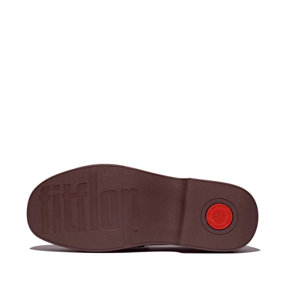 FitFlop x Song Hye Kyo<br>F-LUMA Contrast-Stitch Demi-Wedge Loafers