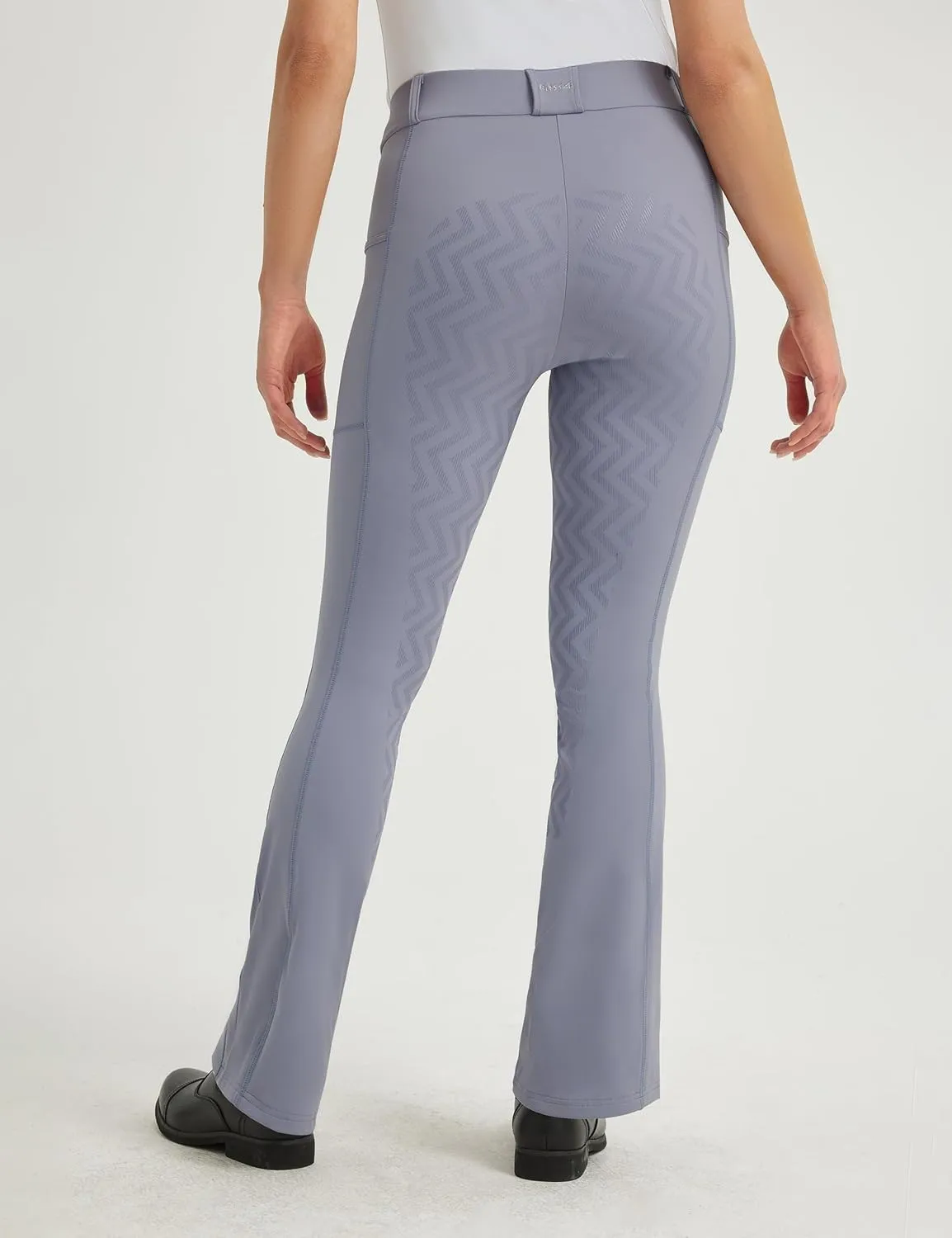 FitsT4 Sports Women's Bootcut Riding Breeches Full Seat Equestrian Pants Summer Riding Tights for Women