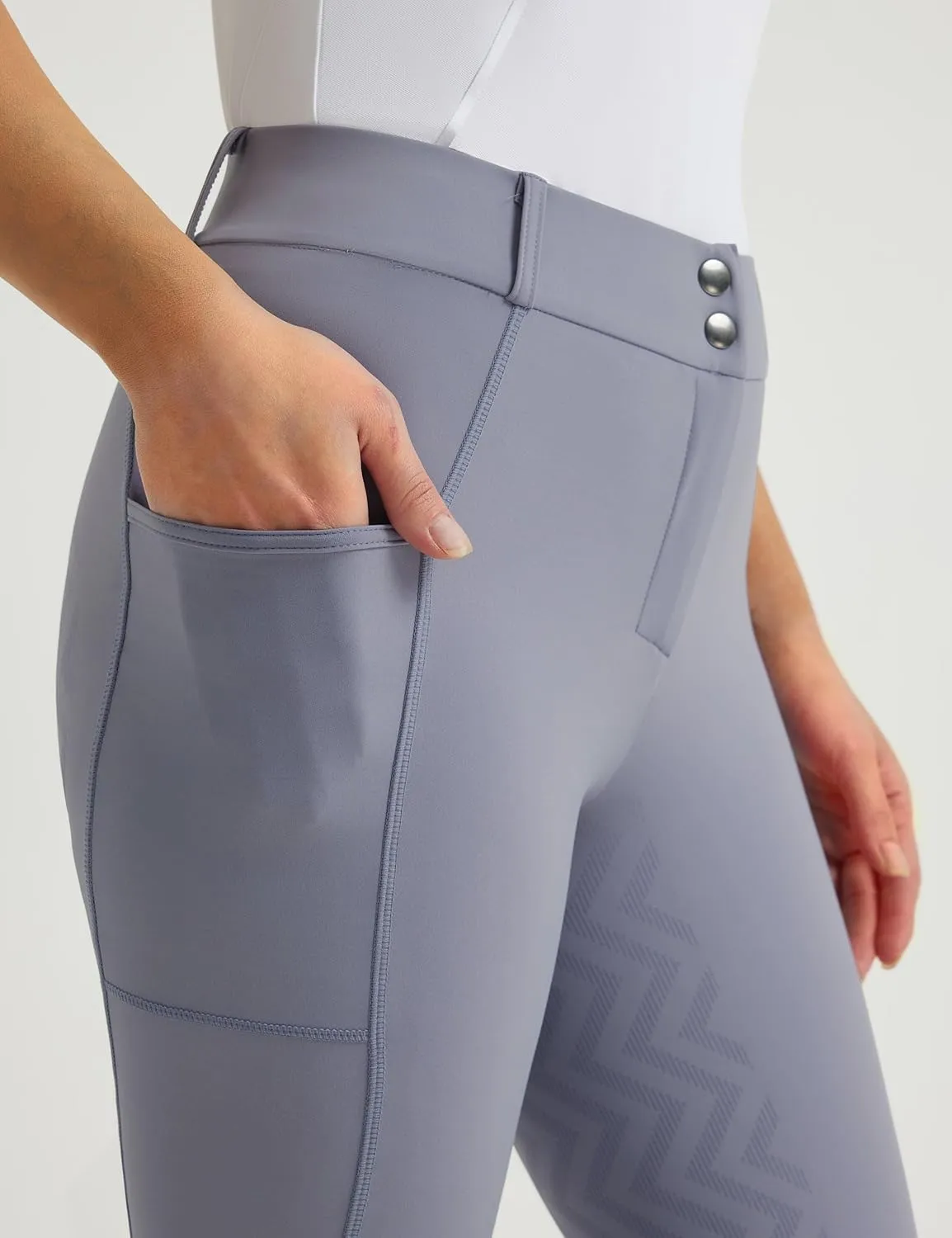 FitsT4 Sports Women's Bootcut Riding Breeches Full Seat Equestrian Pants Summer Riding Tights for Women