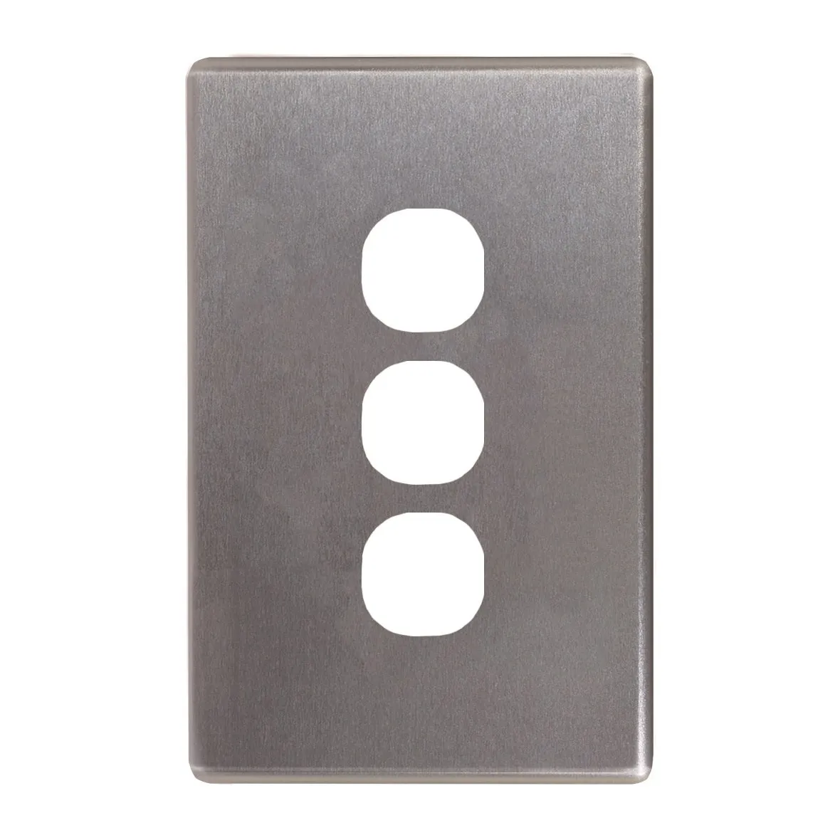 Flat Cat Switch Plate Vertical (3 Gang)