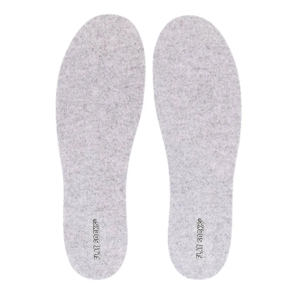 FLAT SOCKS - Light Heather Grey FLAT SOCKS