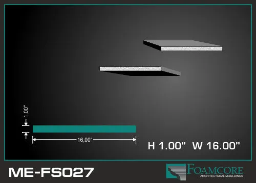 Flat Stock Cornice | ME-FS027