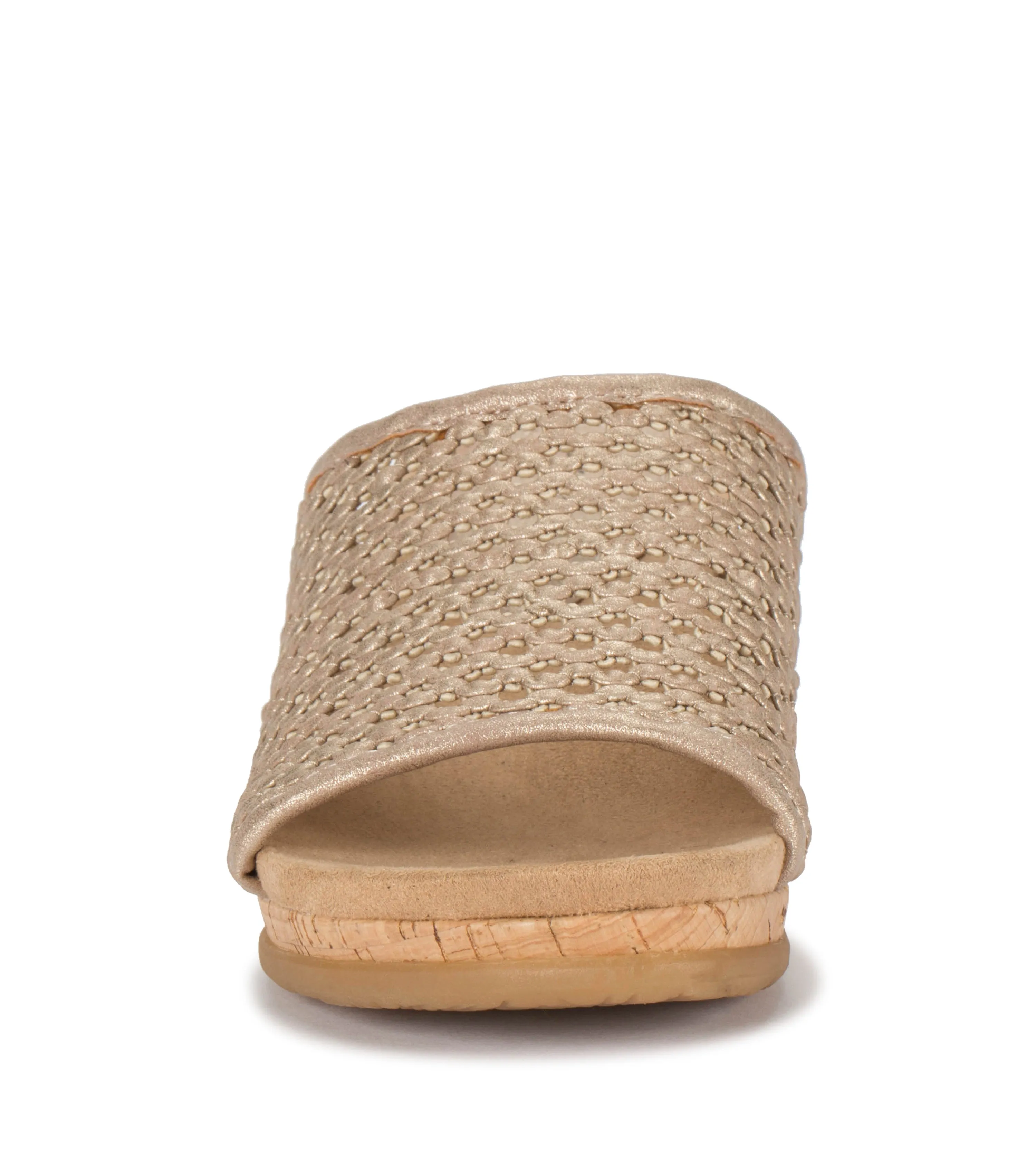 Flossey Wedge Slide Sandal