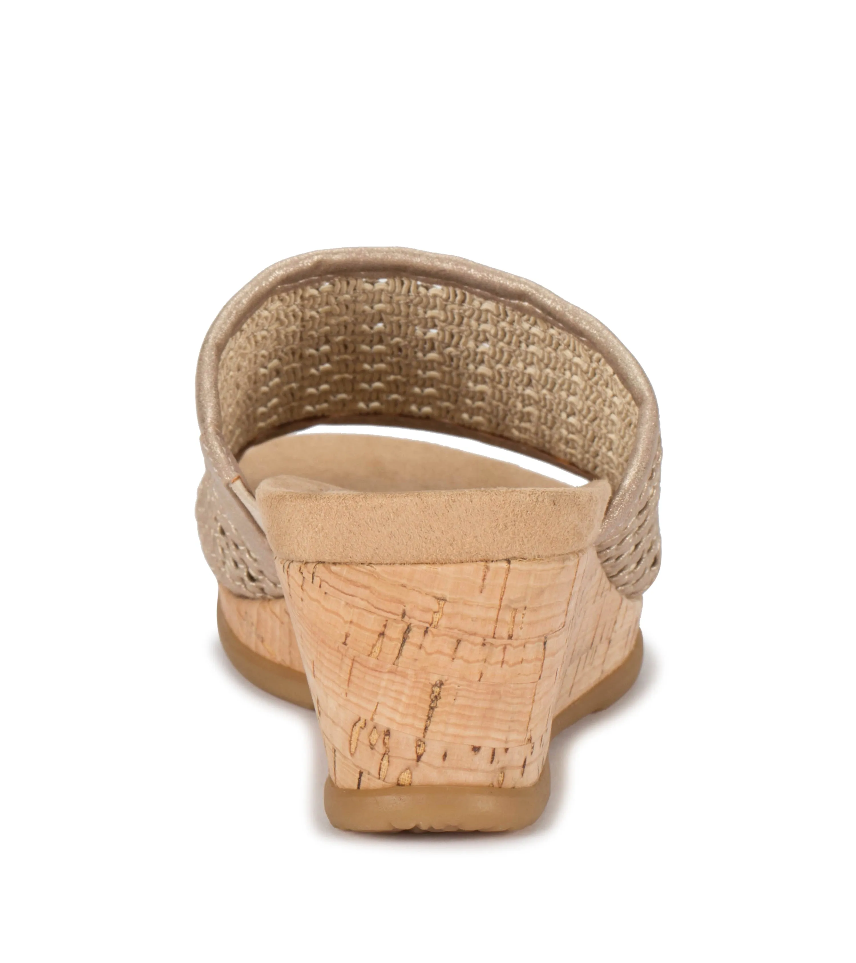 Flossey Wedge Slide Sandal