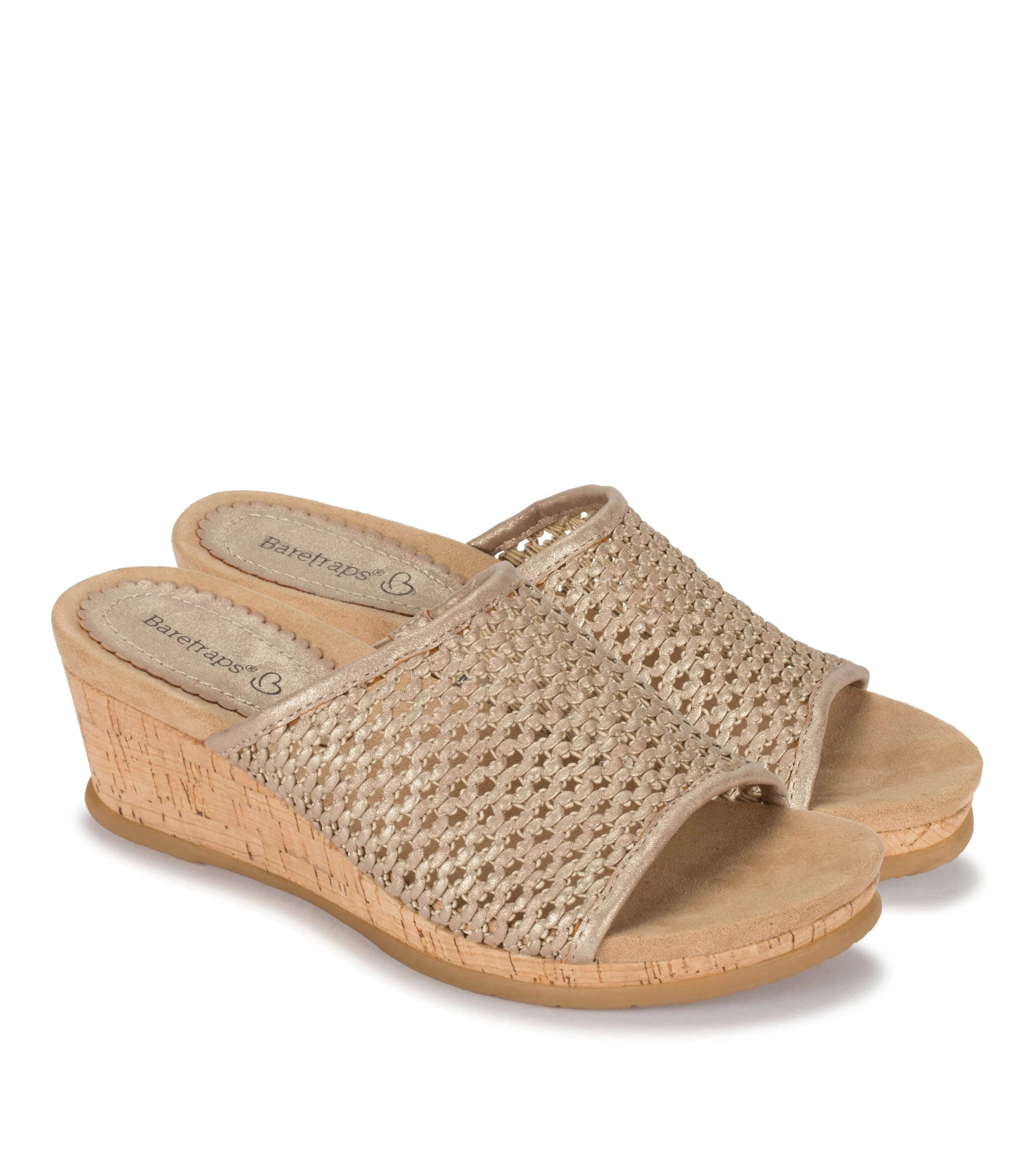 Flossey Wedge Slide Sandal