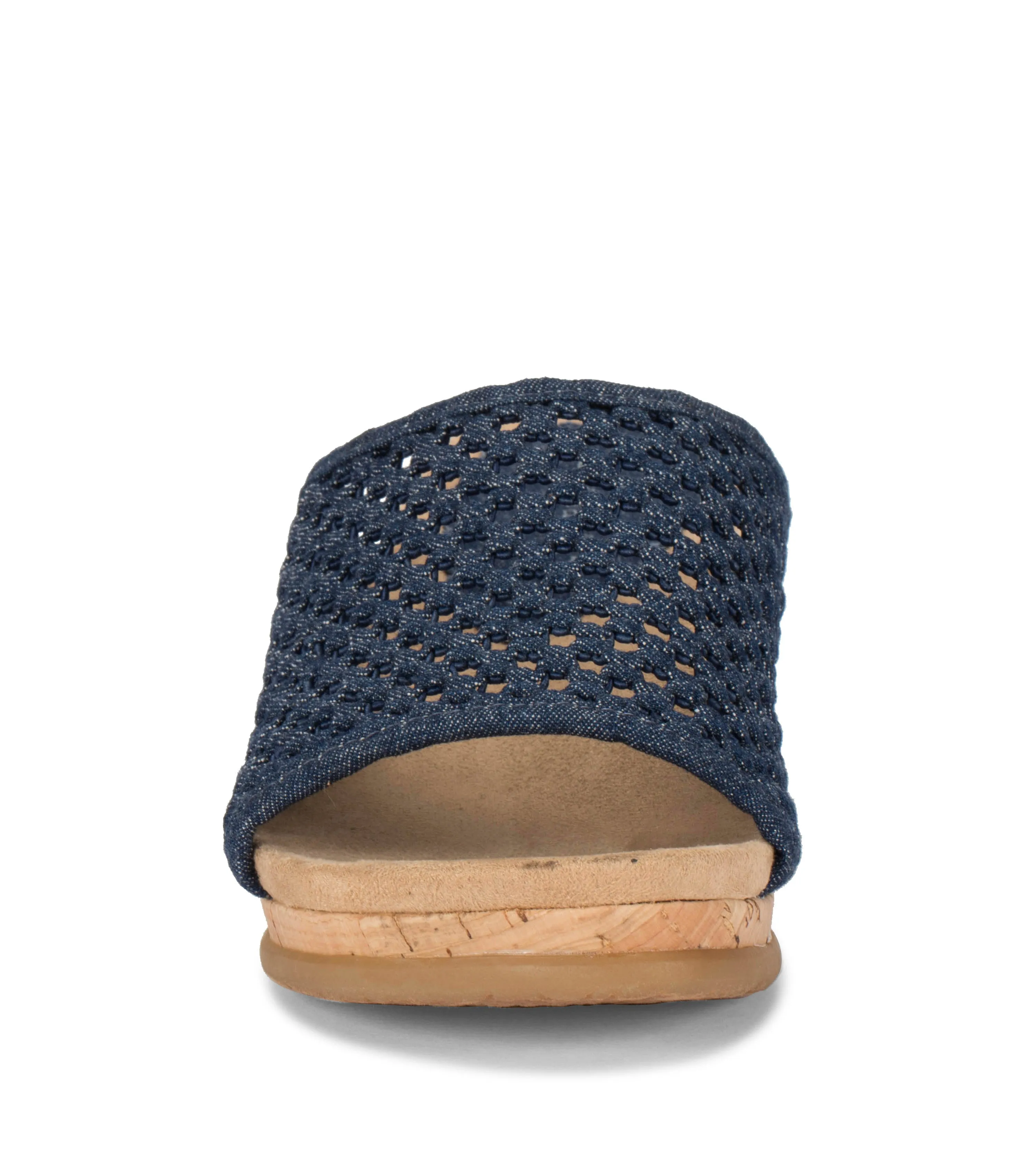 Flossey Wedge Slide Sandal