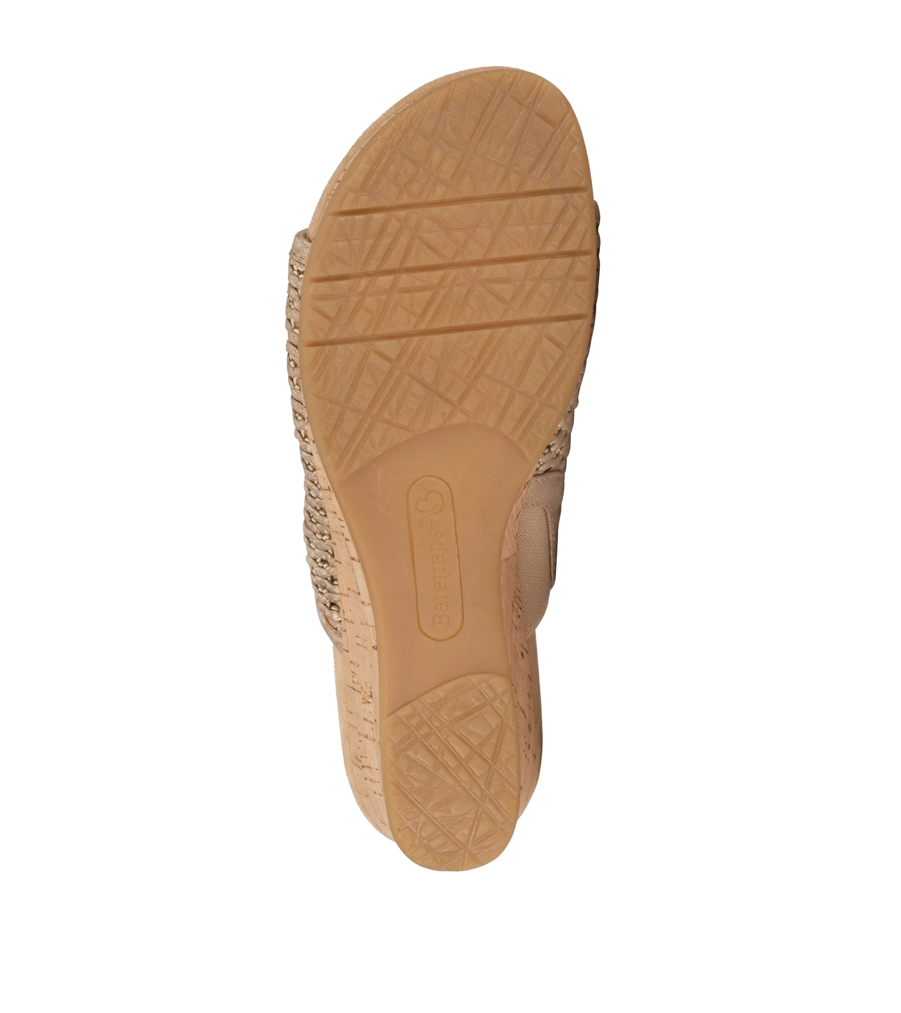 Flossey Wedge Slide Sandal