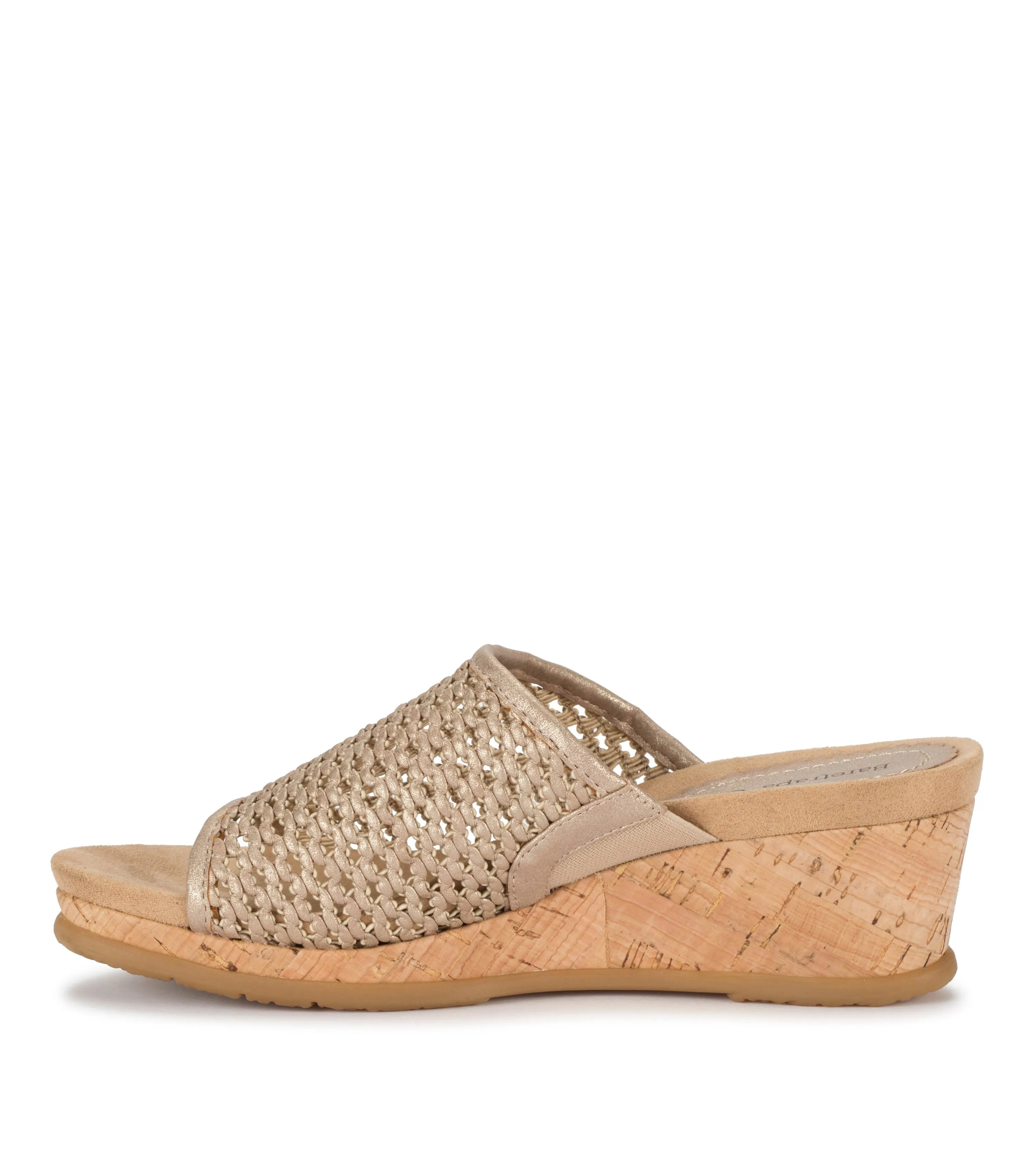 Flossey Wedge Slide Sandal