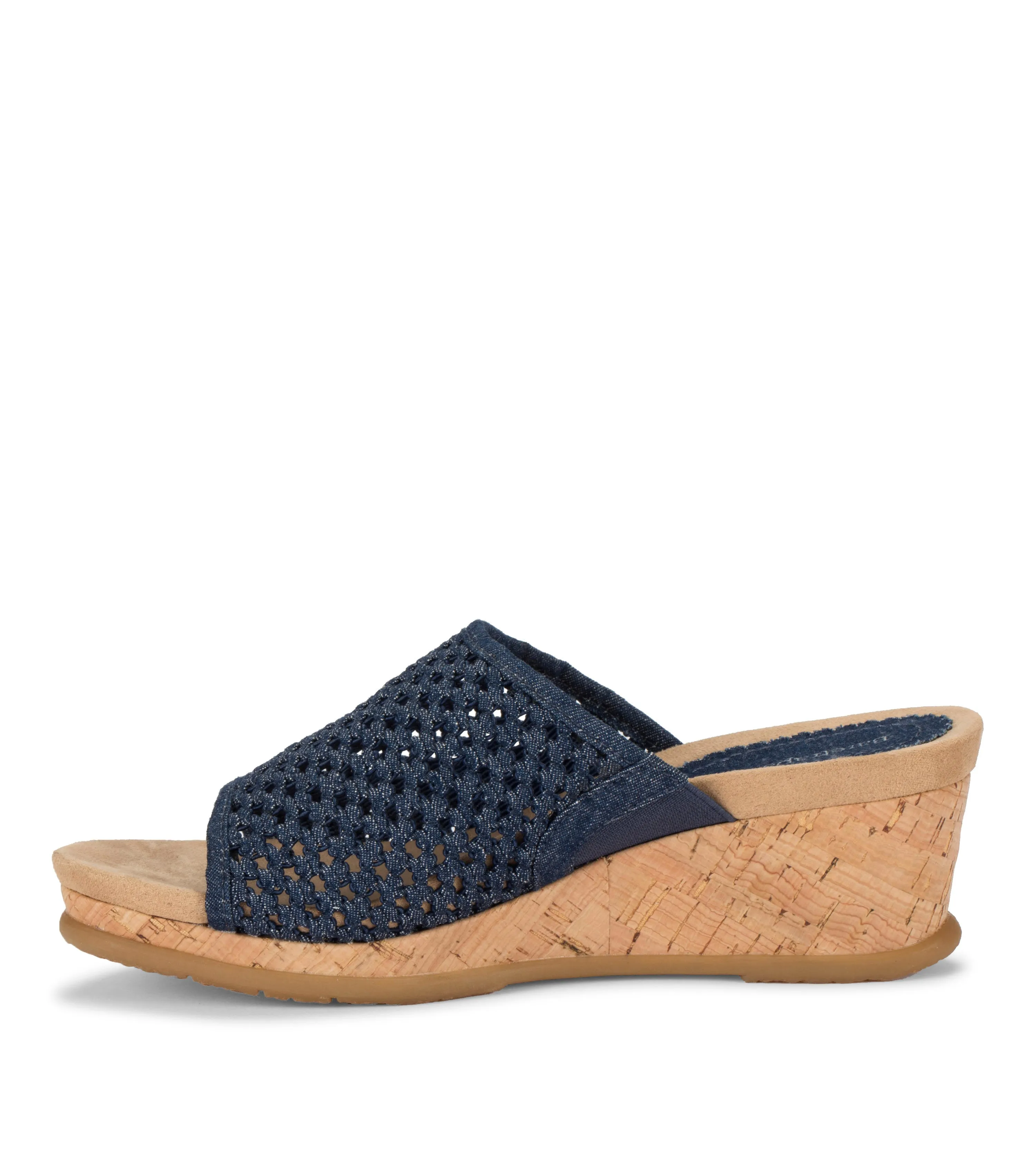 Flossey Wedge Slide Sandal