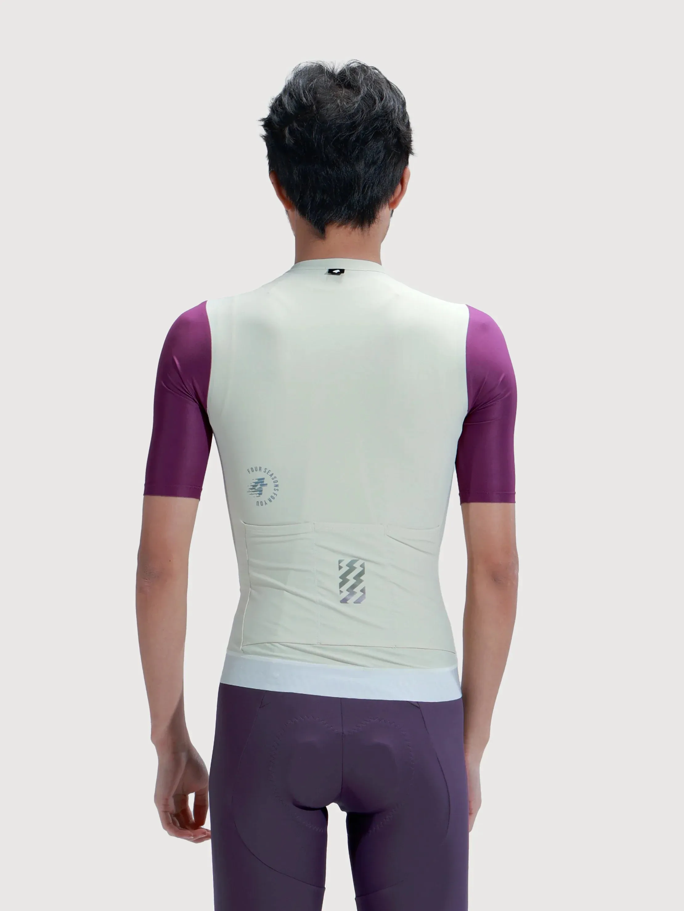 Flutter Men Cycling Jersey - Cloud Fusion