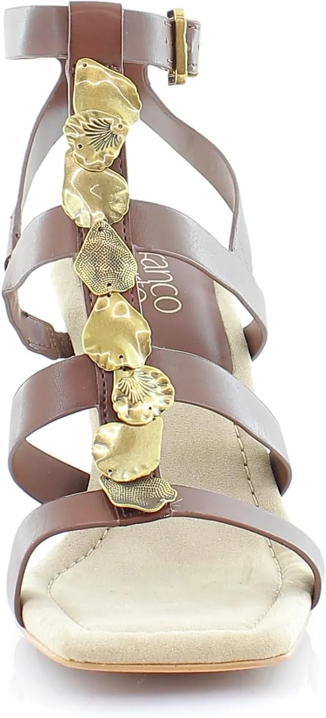 Franco Sarto Women's Rine Strappy Heeled Sandal