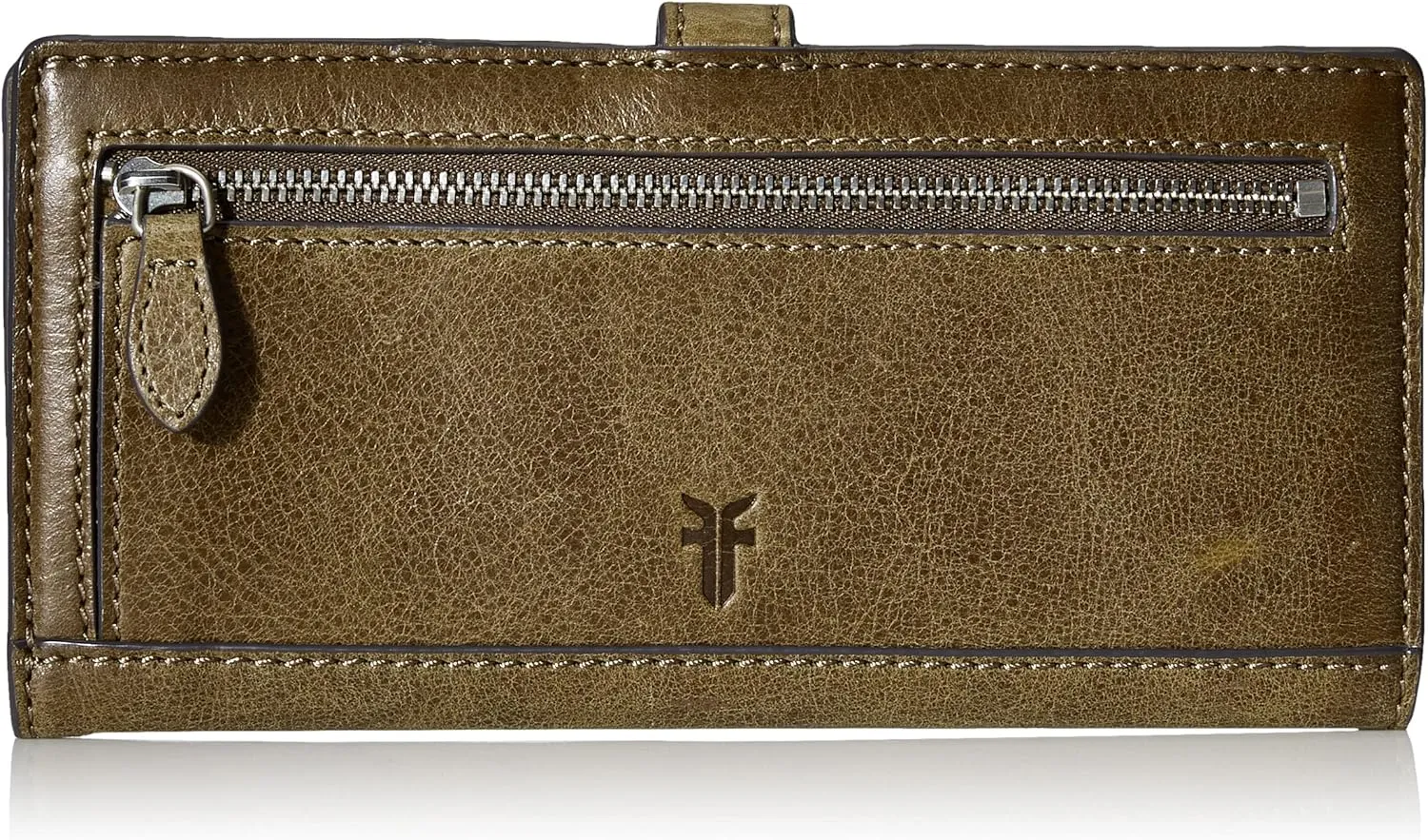 Frye Reed Slim Wallet, Khaki