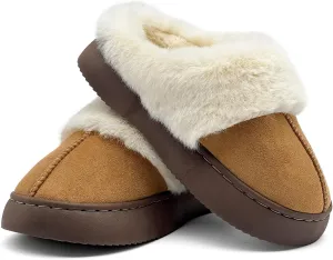 Fuzzy House Slippers for Kids Girls boys Soft Plush Platform House Shoes Memory Foam Warmth Slip-on Slippers Indoor Outdoor Big Kid