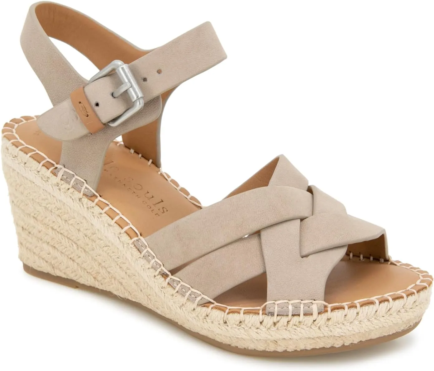 Gentle Souls by Kenneth Cole Women's Caspian Wedge Sandal