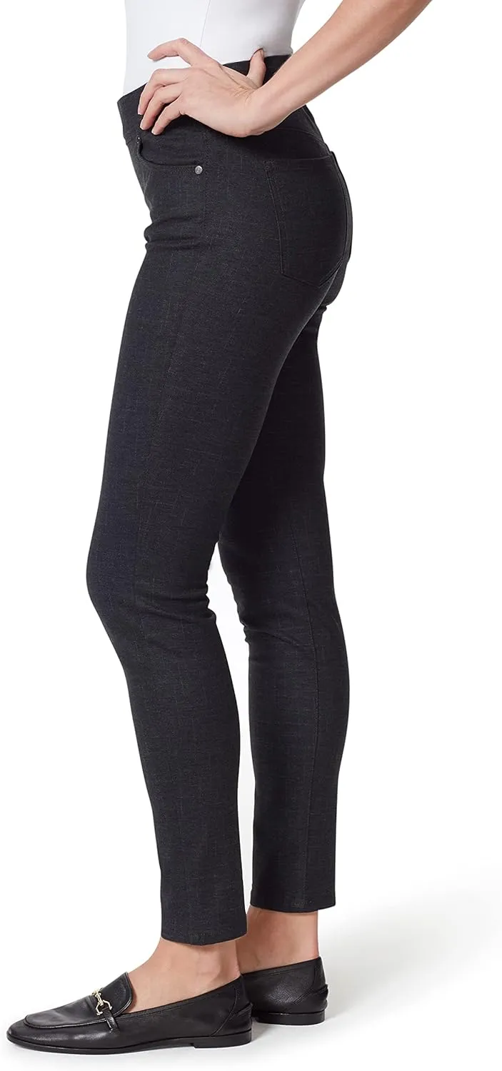 Gloria Vanderbilt Women's Avery Ponte Slim Pull on Pant