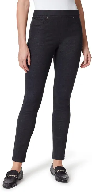 Gloria Vanderbilt Women's Avery Ponte Slim Pull on Pant