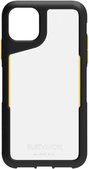 Griffin Survivor Endurance Gip-034-Bct for Apple iPhone 11 Pro Max - Black/Citrus