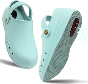 Grounding Clogs with Adjustable Strap Super Soft Graphene Enhanced Rubber Grounding Footwear for Men Women