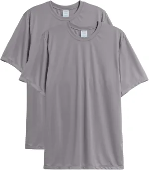 Hanes Men's T-shirt Pack, Cool Dri Moisture-wicking Performance T-shirt, Performance Tee, 40  Upf Protection, 2-pack