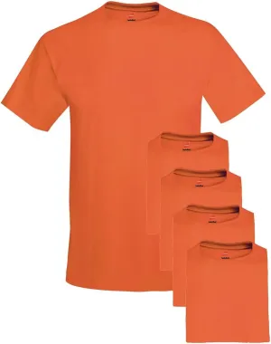 Hanes Men’s Tall 100% Cotton Crew Neck Undershirts, Tagless, Ultra Comfort, Multipack
