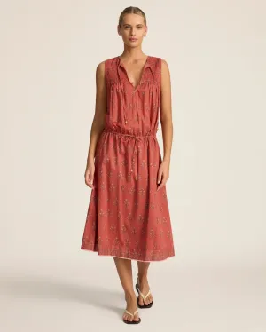 Hannah Art Wear Alejandra Midi Dress Palma Quartz