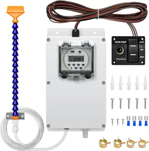 Haoguo Dry Bilge System, Clean Up Water, Waterproof IP67, Suitable for Fishing Boats With Water Storage
