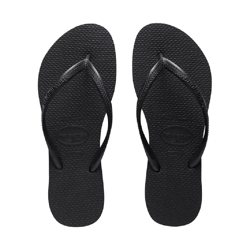 Havaianas | Slim Thongs Black