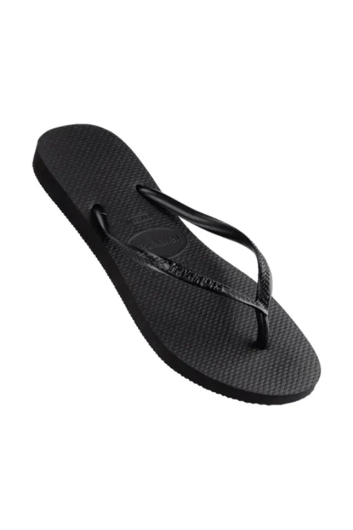 HAVAIANAS - SLIM THONGS - BLACK