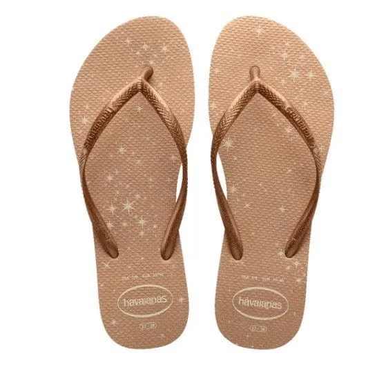 Havaianas Womens Slim Gloss Thongs