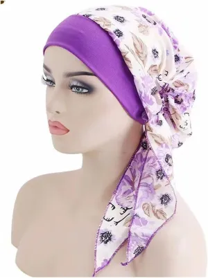 Headwear for Women Sleep Beanie Head Scarf for Bald Wraps Cancer Hats Turbans