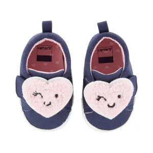 Heart Patch Slip On Shoes