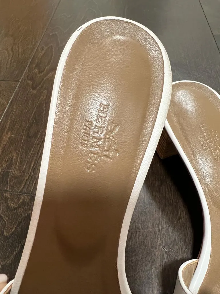 HERMÈS OASIS H MULE SANDALS