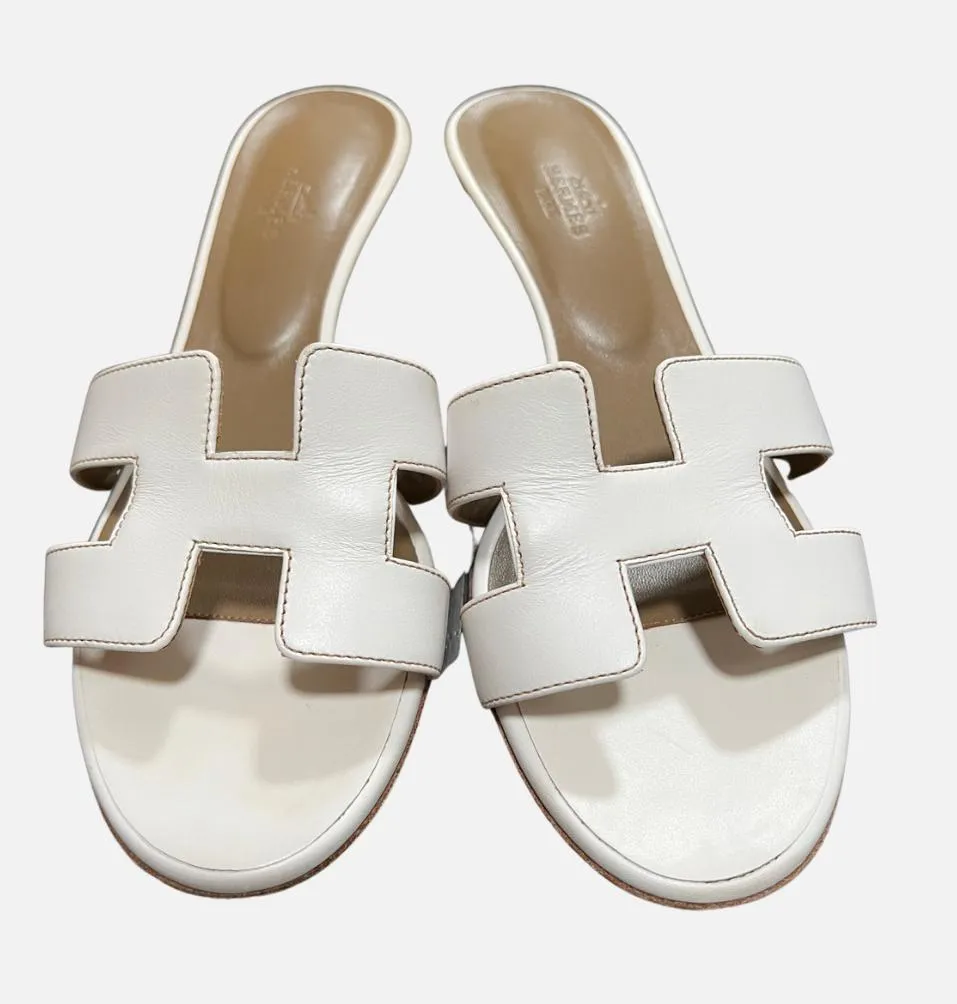 HERMÈS OASIS H MULE SANDALS