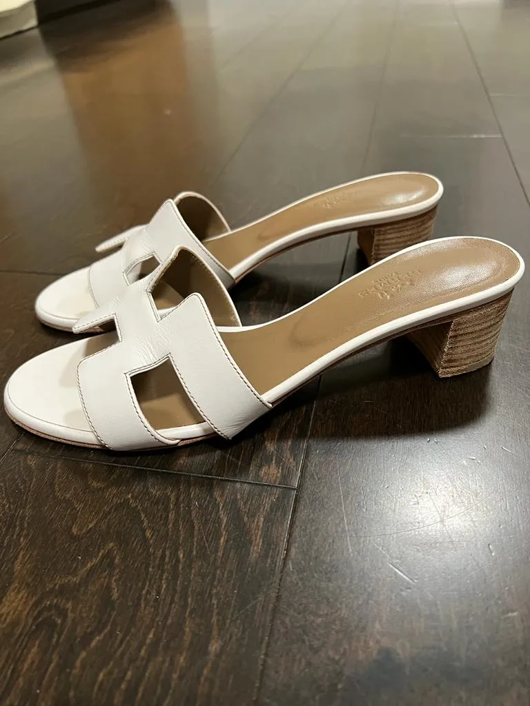 HERMÈS OASIS H MULE SANDALS