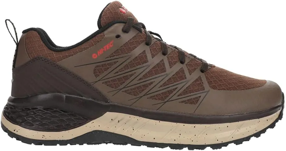HI-TEC Mens Demolisher Low Trail Trail Running Sneakers Shoes - Brown - Size 8.5 M