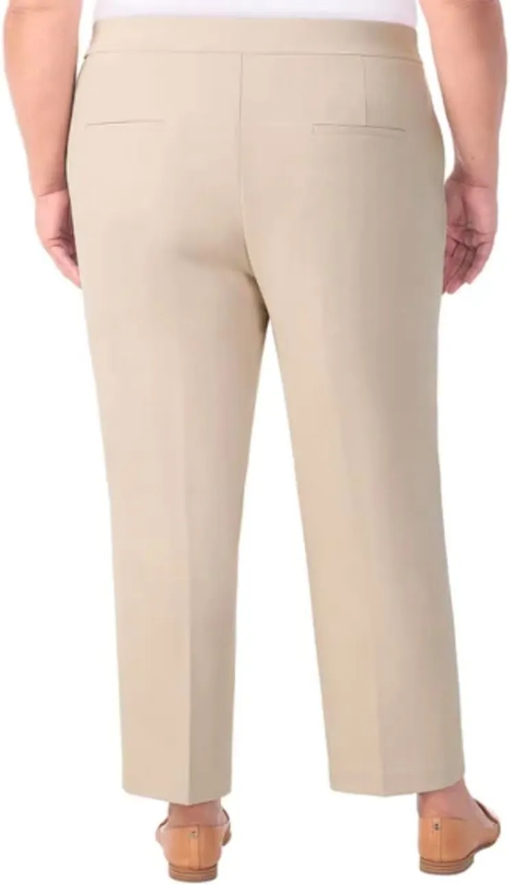 Hilary Radley Women's Crepe Pull-On Pant