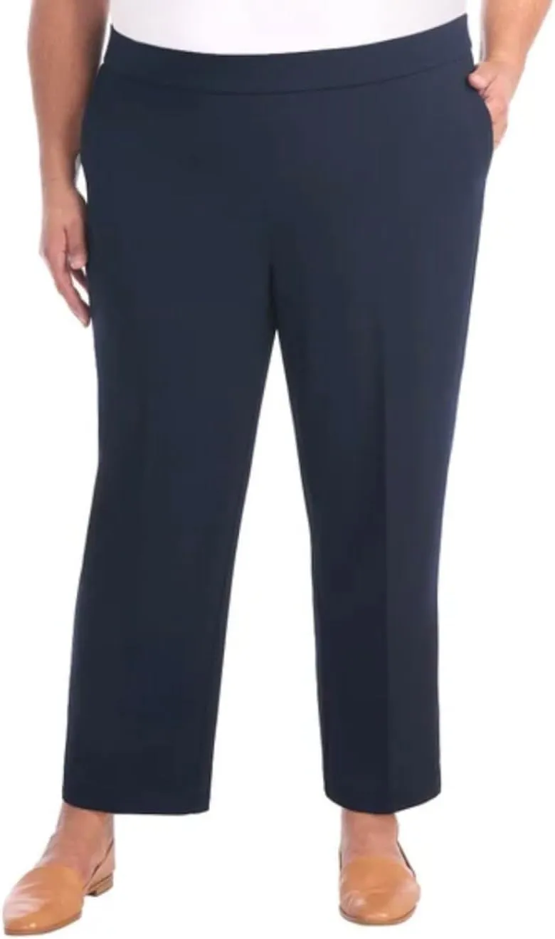 Hilary Radley Women's Crepe Pull-On Pant