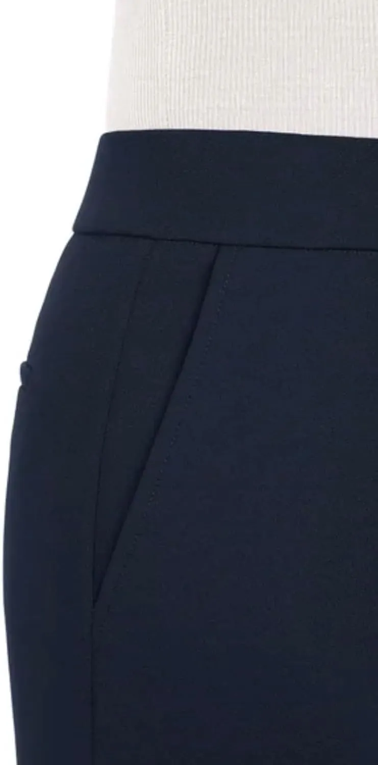 Hilary Radley Women's Crepe Pull-On Pant